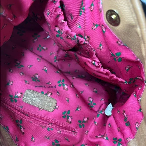 Betsey Johnson Tan Leopard Print Tote Bag - Picture 10 of 16